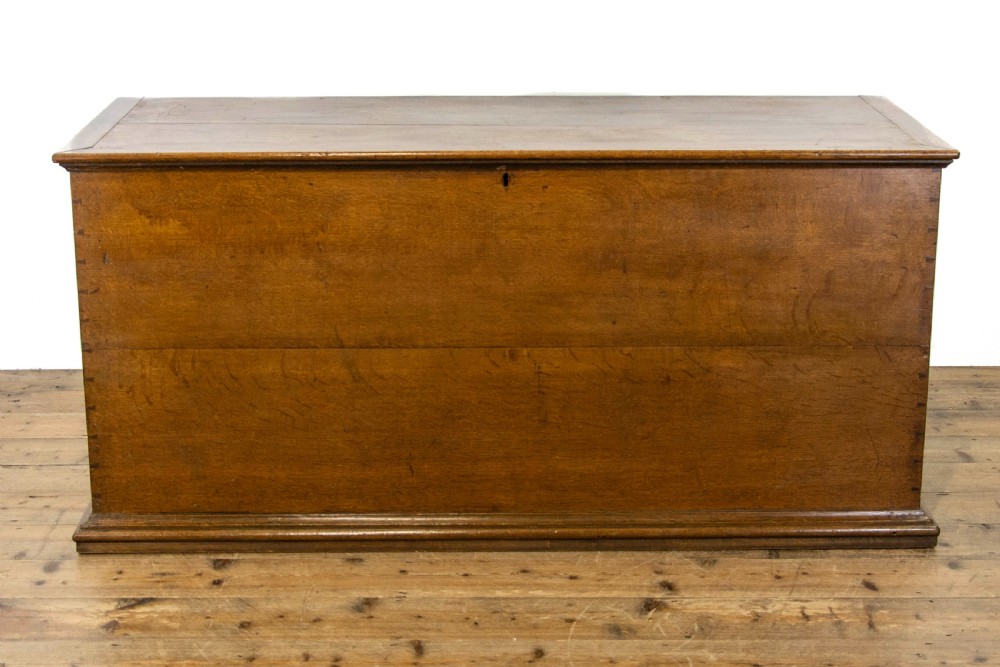 Large Antique Oak Blanket Box or Chest  View IV