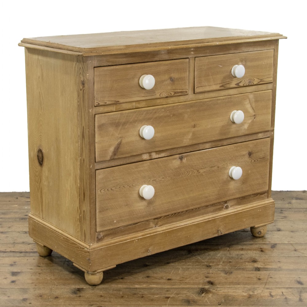 Antique Victorian Pine Chest of Drawers