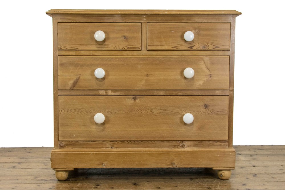 Antique Victorian Pine Chest of Drawers View III