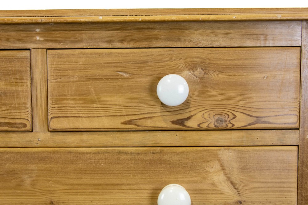 Antique Victorian Pine Chest of Drawers View IV