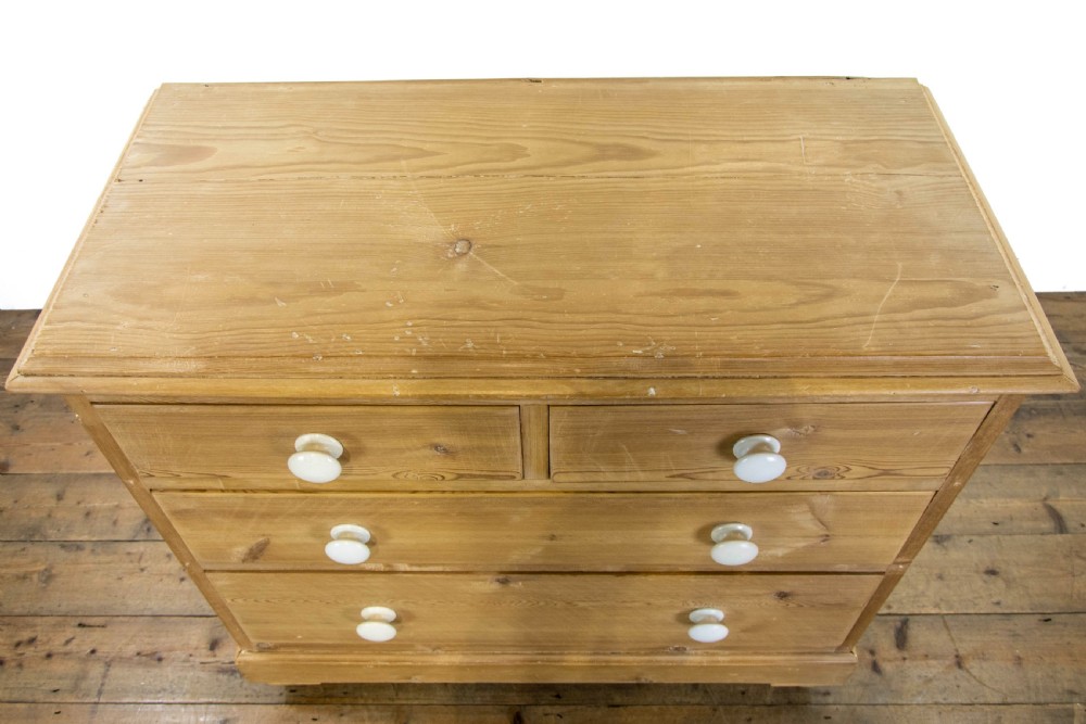 Antique Victorian Pine Chest of Drawers View V