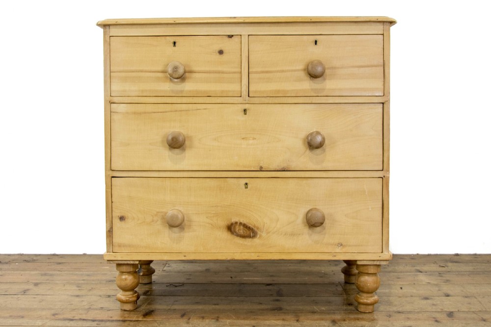 Antique Victorian Pine Chest of Drawers View II