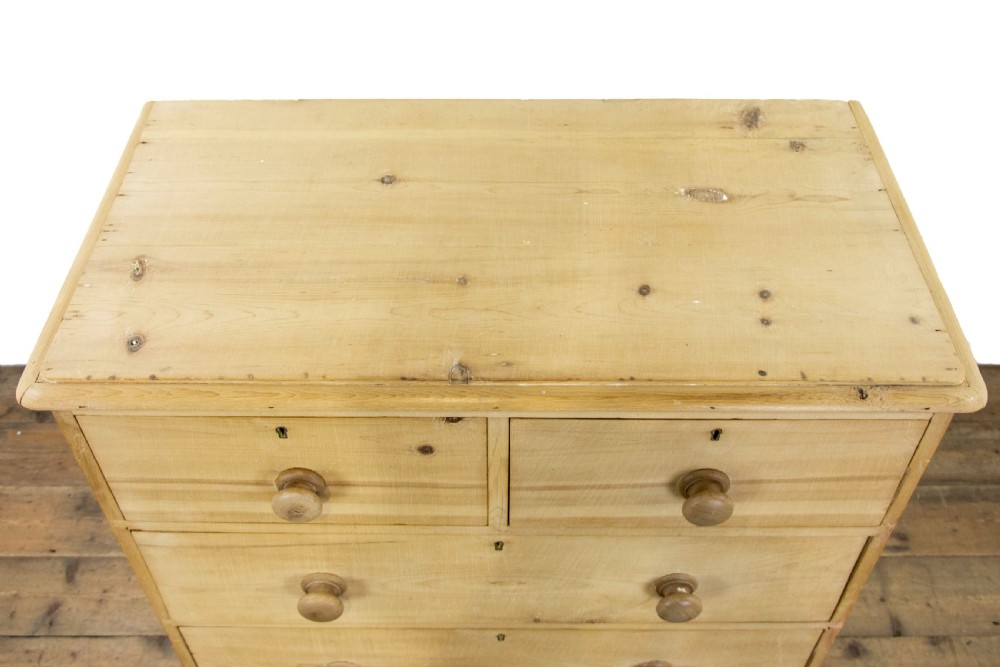 Antique Victorian Pine Chest of Drawers View IV
