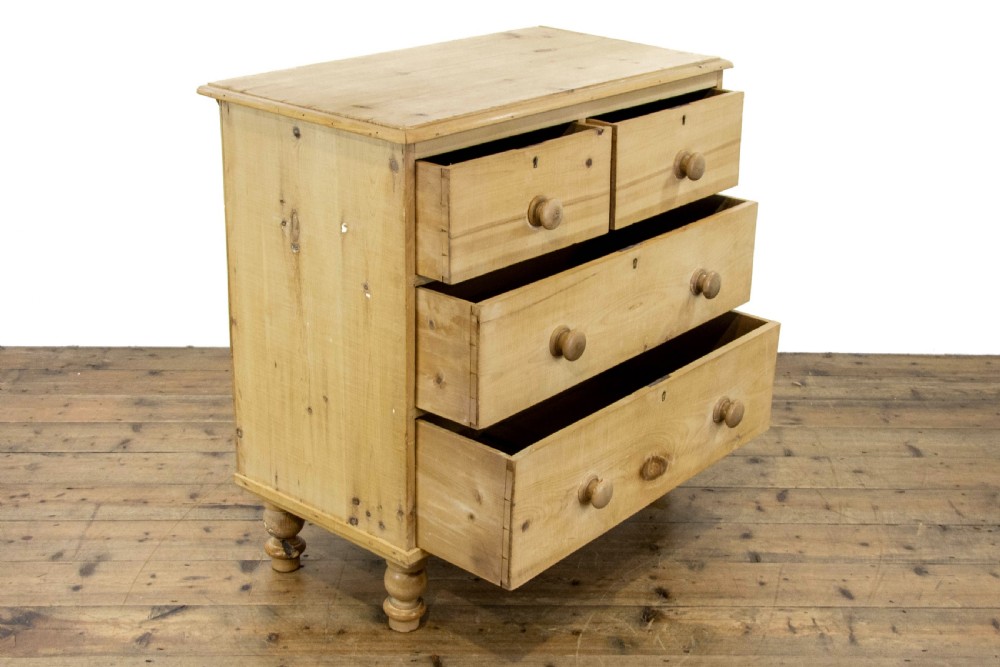Antique Victorian Pine Chest of Drawers View VIII
