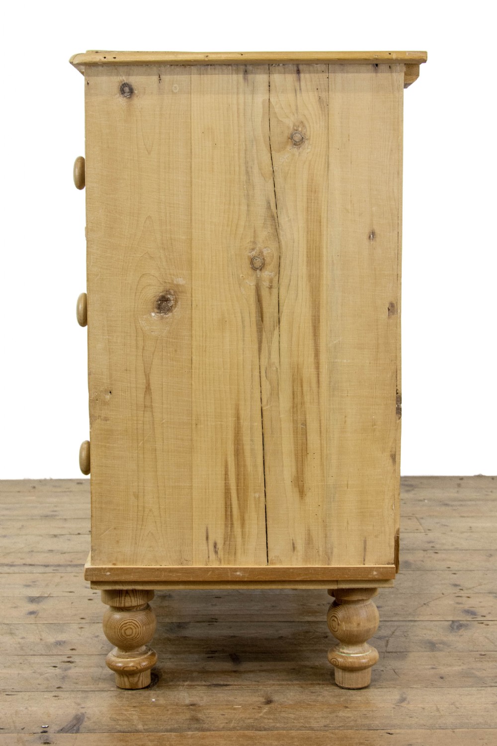 Antique Victorian Pine Chest of Drawers View XI