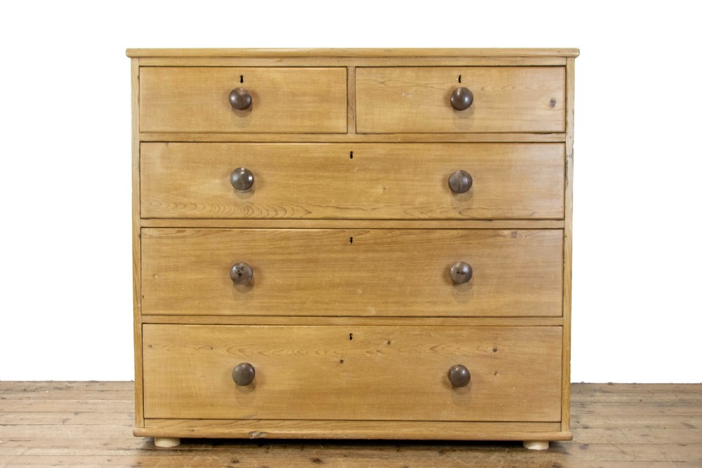 Victorian Antique Pine Chest of Drawers View VII