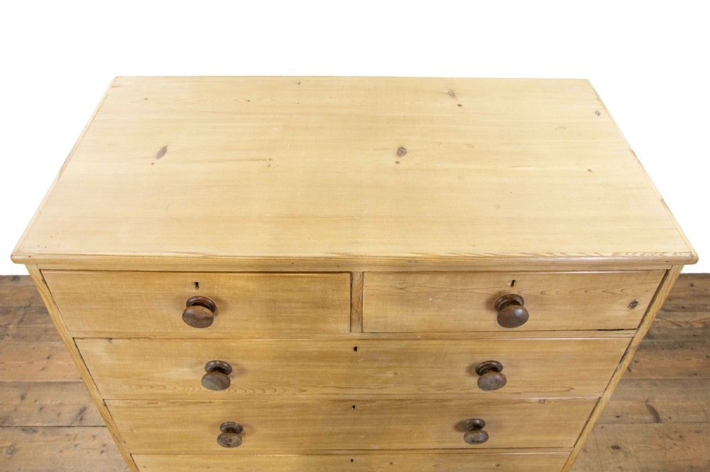 Victorian Antique Pine Chest of Drawers View VIII