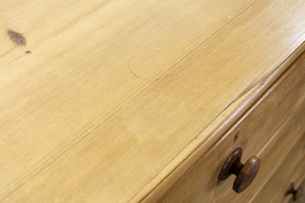 Victorian Antique Pine Chest of Drawers View IX