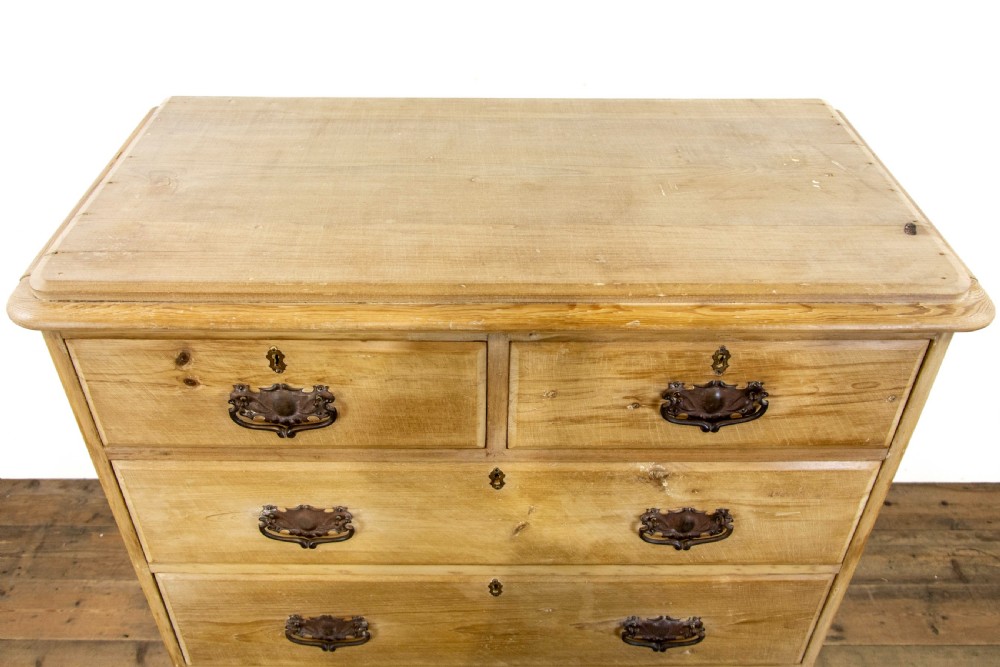 Antique Pine Chest of Drawers View III