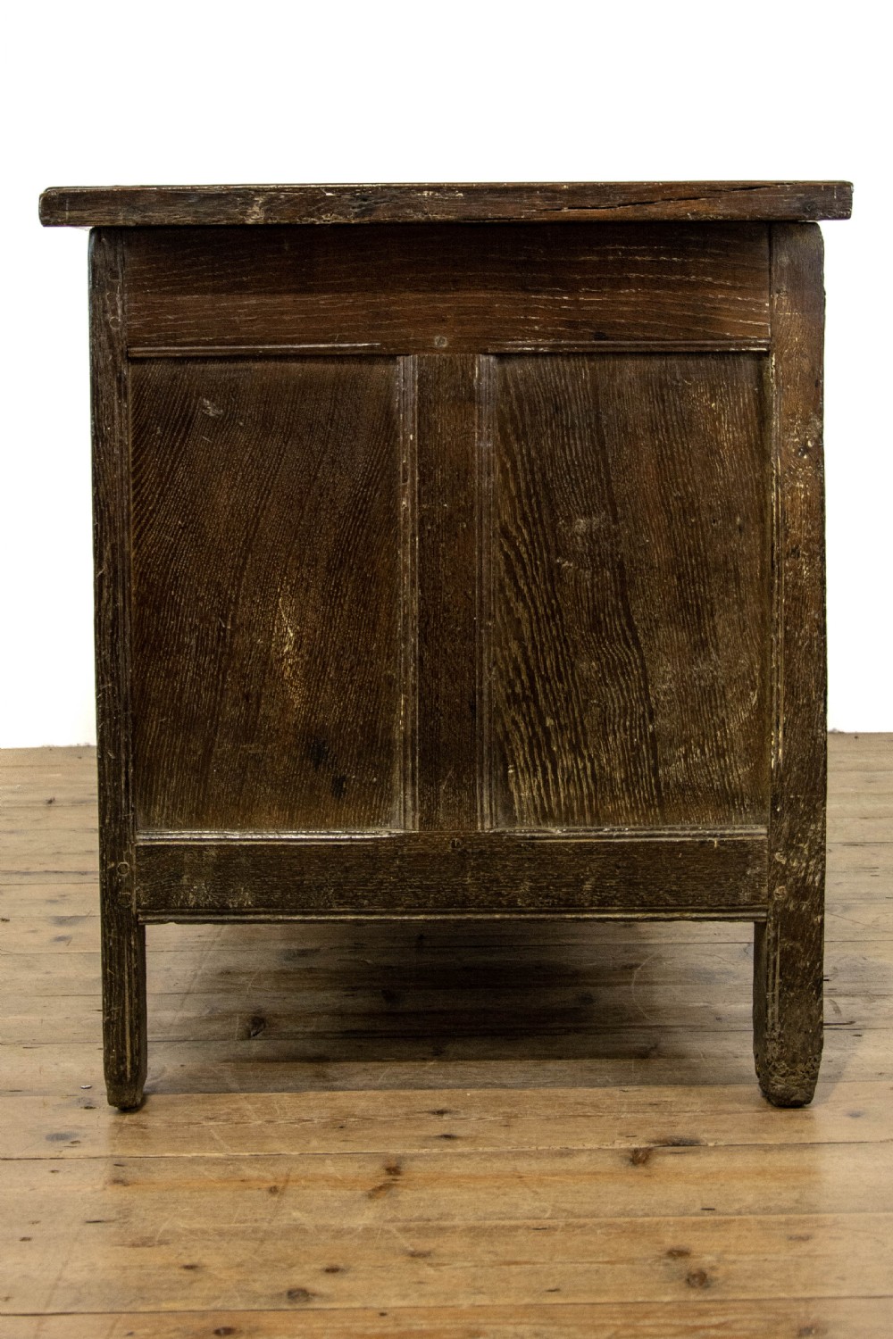 Antique 18th Century Oak Coffer  View IX