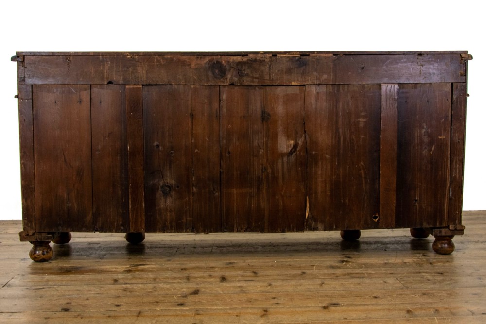 Antique Victorian Pine Dresser Base Sideboard View IX