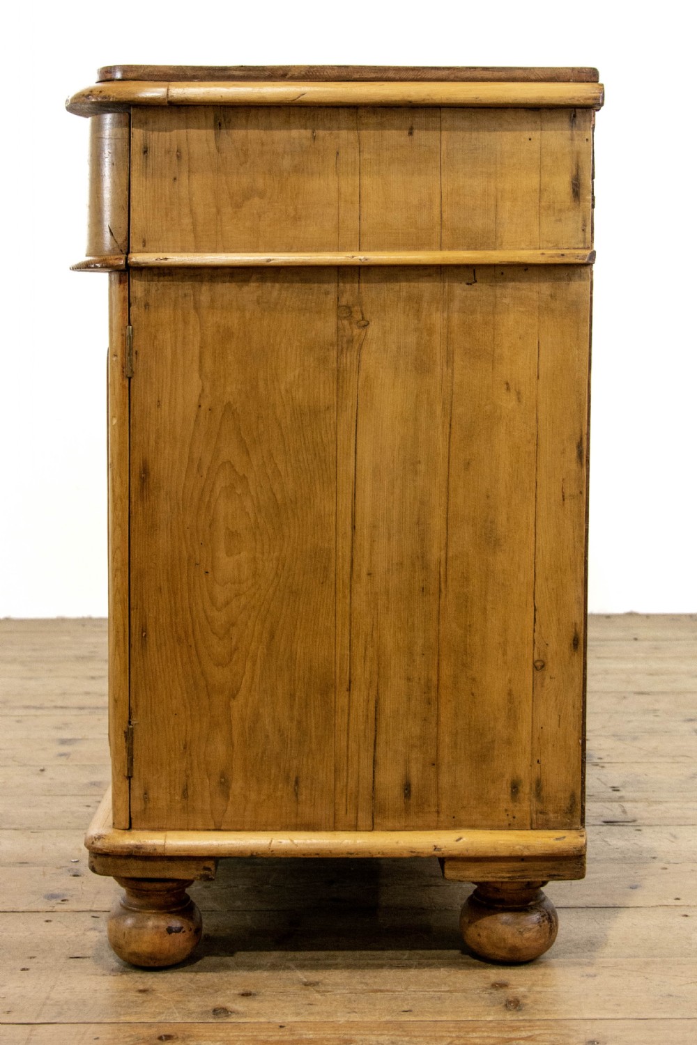 Antique Victorian Pine Dresser Base Sideboard View X