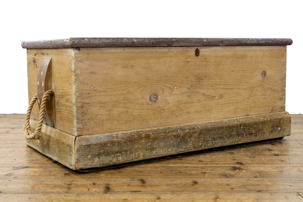 Antique Pine Shipwright’s Tool Chest View II