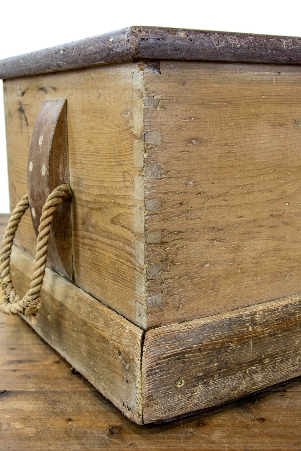Antique Pine Shipwright’s Tool Chest View III