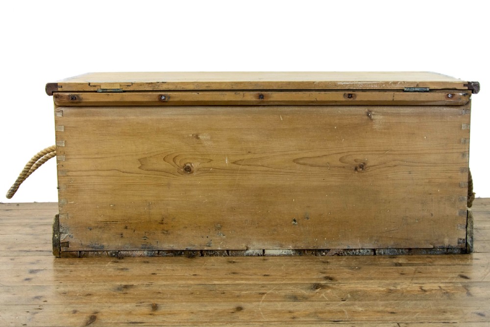 Antique Pine Shipwright’s Tool Chest View V