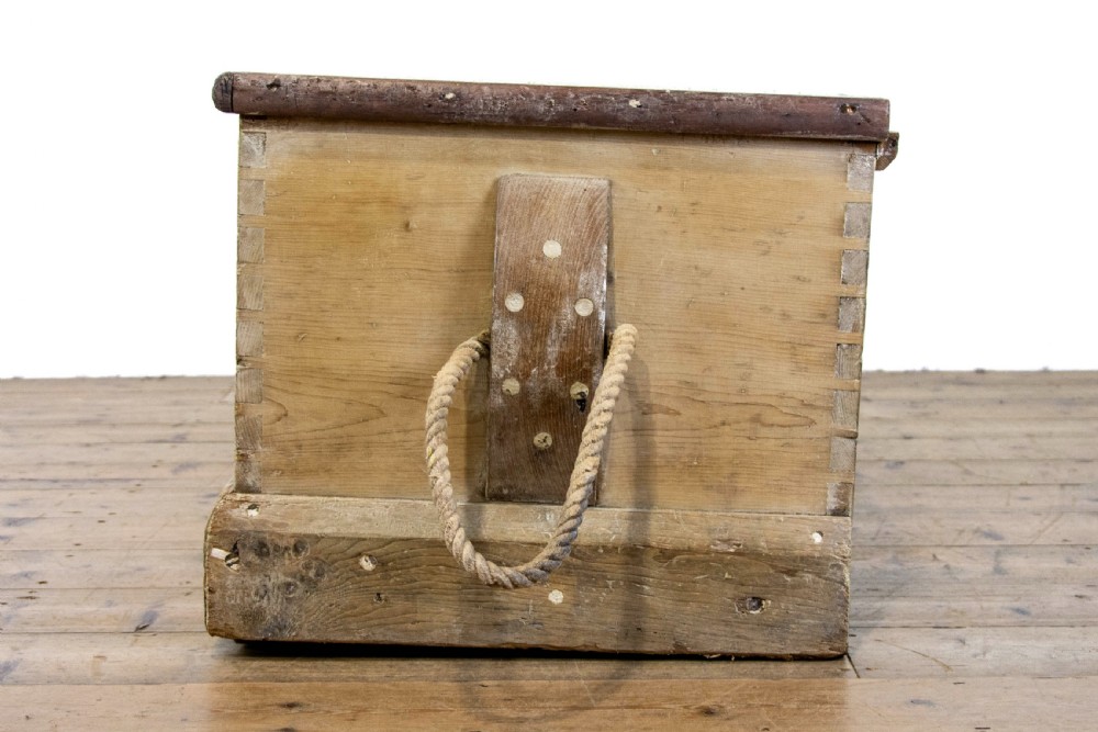 Antique Pine Shipwright’s Tool Chest View VII