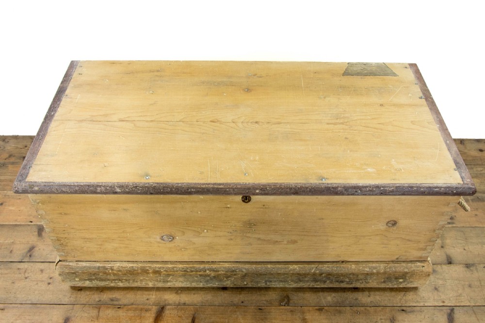 Antique Pine Shipwright’s Tool Chest View XII