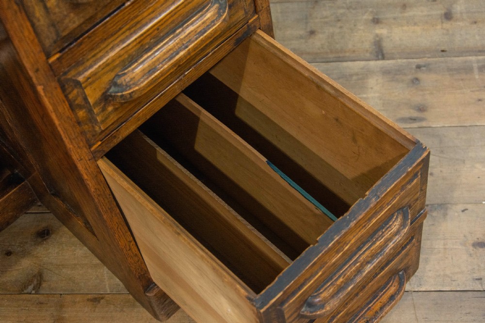 Antique Oak Roll Top Desk View III