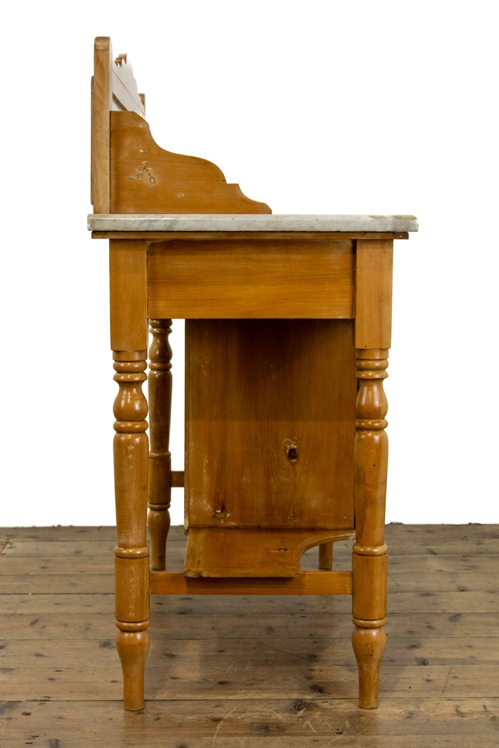Victorian Pine and Marble Washstand View VIII