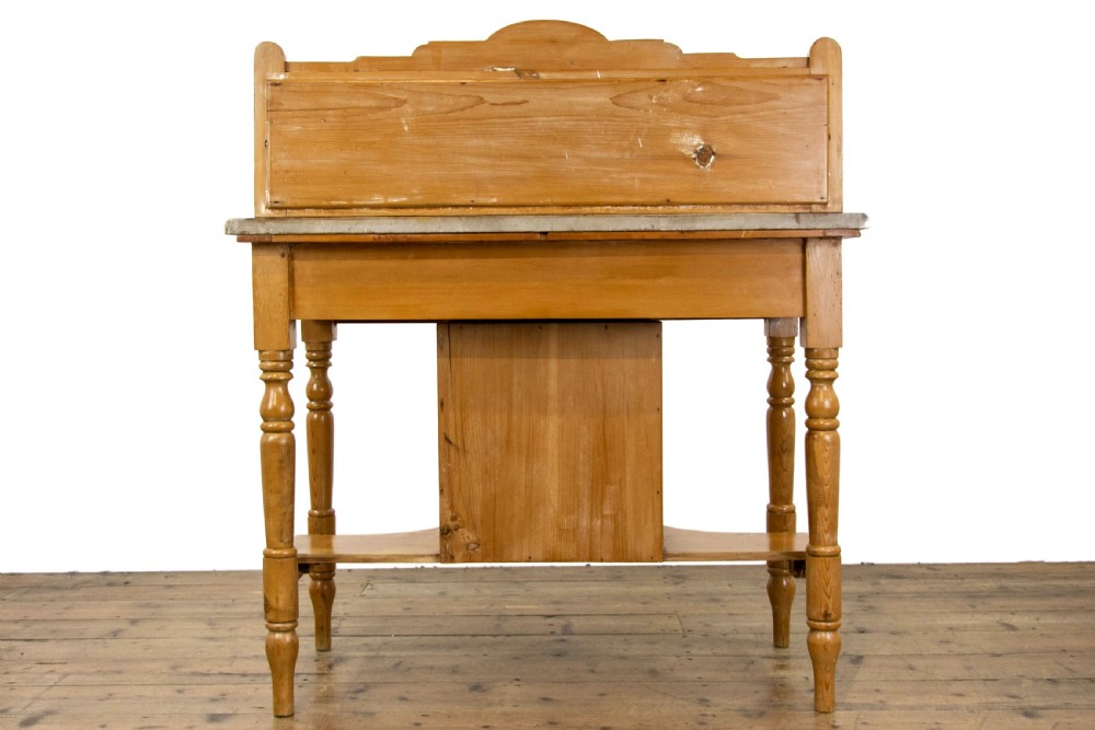 Victorian Pine and Marble Washstand View IX