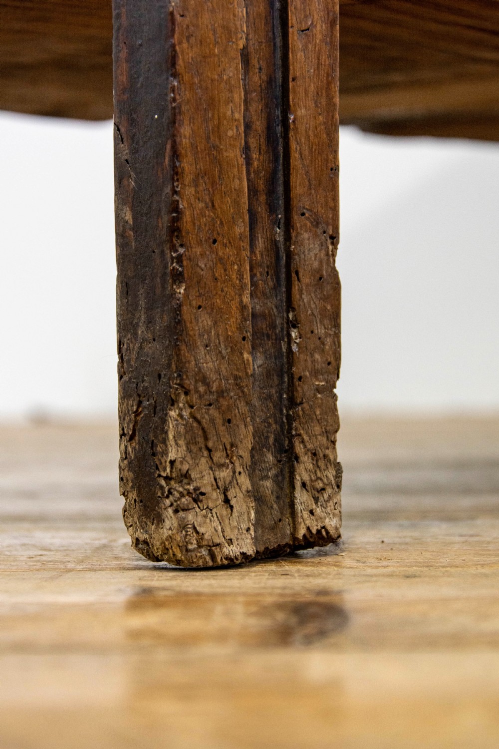 18th Century Antique Oak Coffer View IX