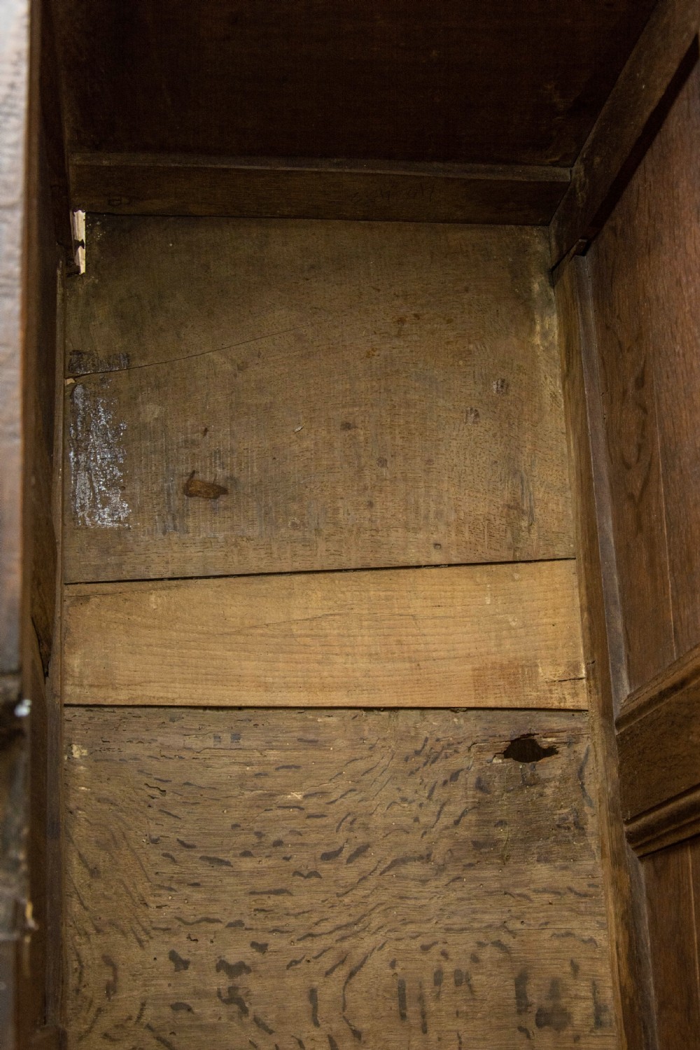 18th Century Antique Oak Coffer View X