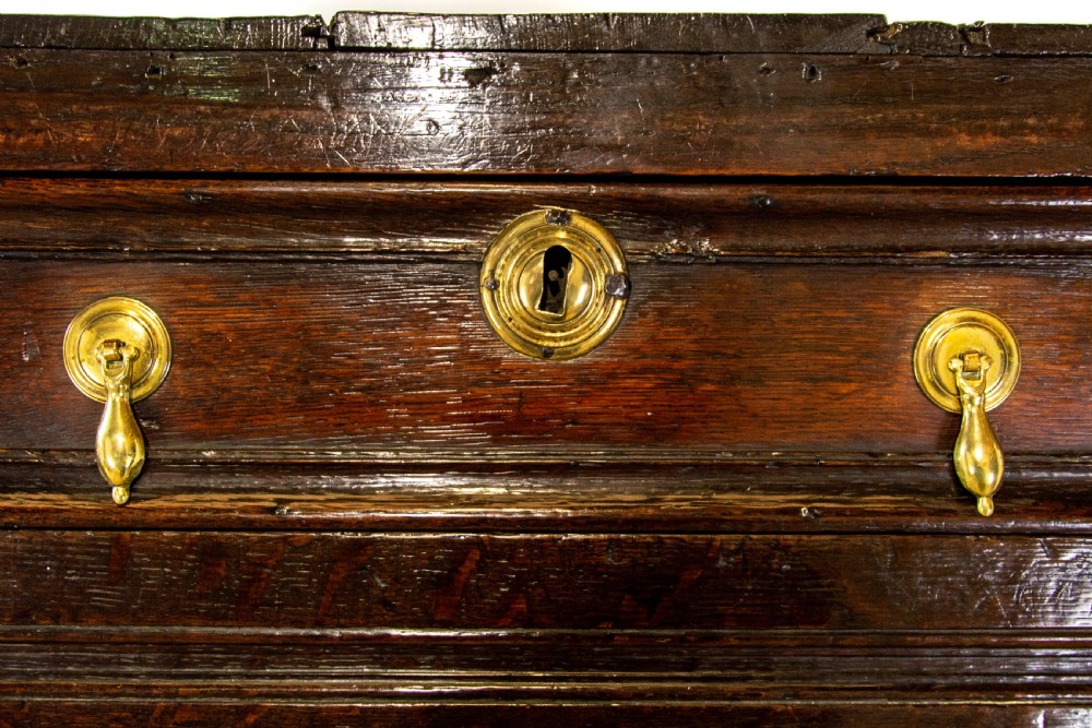 Large 18th Century Antique Oak Cupboard View V