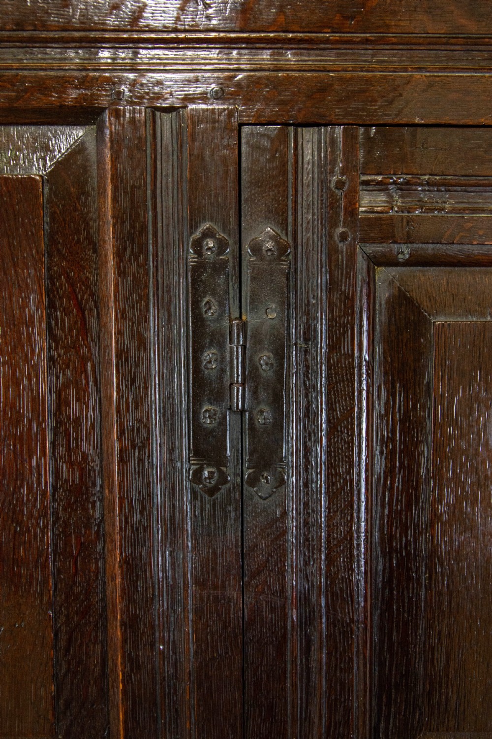 Large 18th Century Antique Oak Cupboard View VI