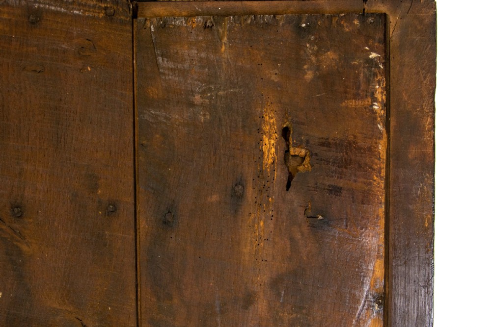 Large 18th Century Antique Oak Cupboard View XI