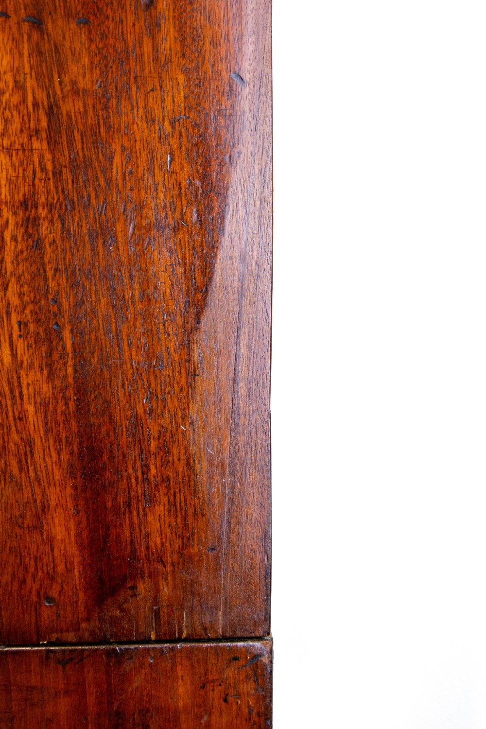Antique Mahogany Campaign Chest of Drawers View XI