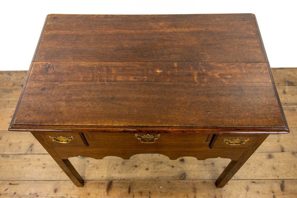 Antique Oak Lowboy Table View IV