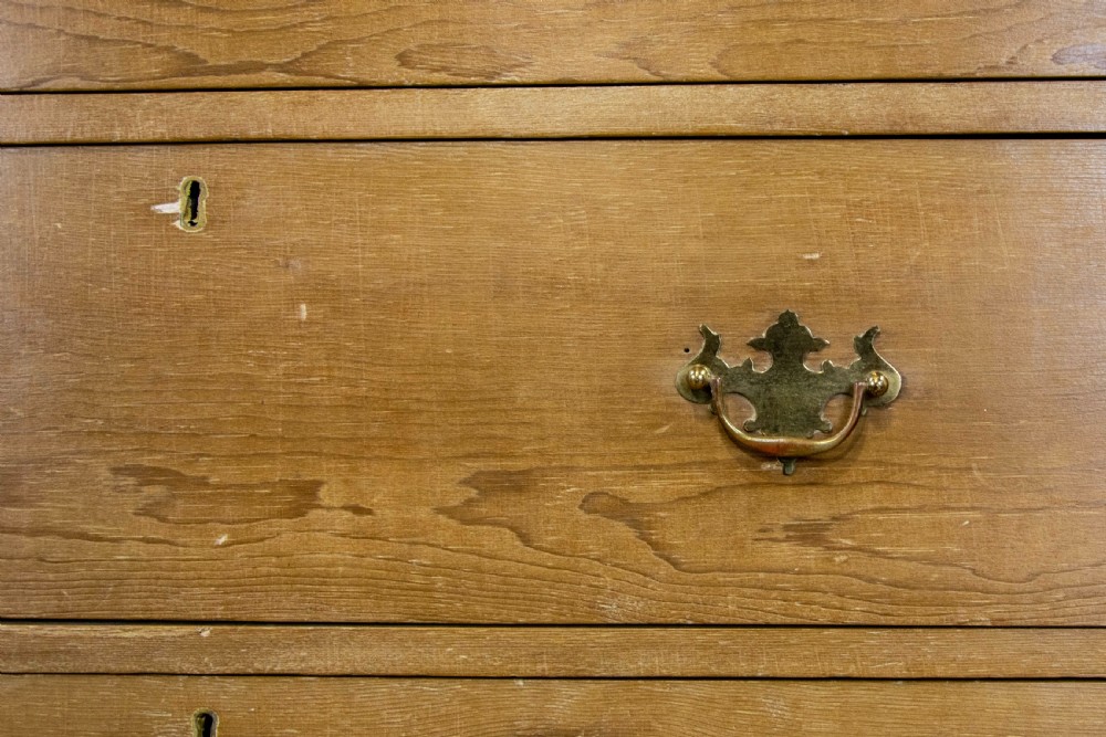 Victorian Stripped Pine Chest of Drawers View IV