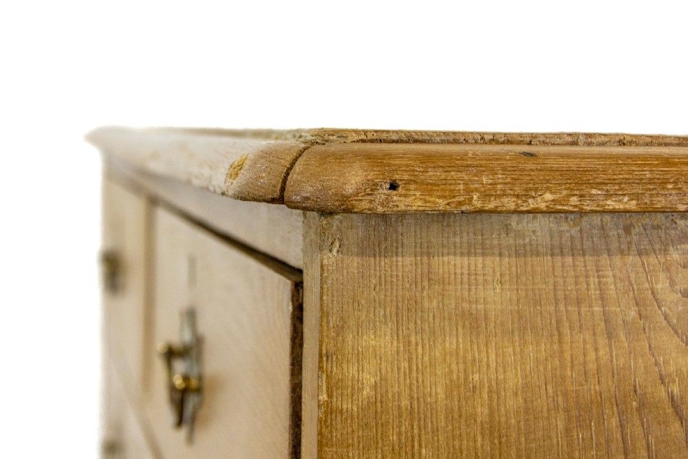 Victorian Stripped Pine Chest of Drawers View VI