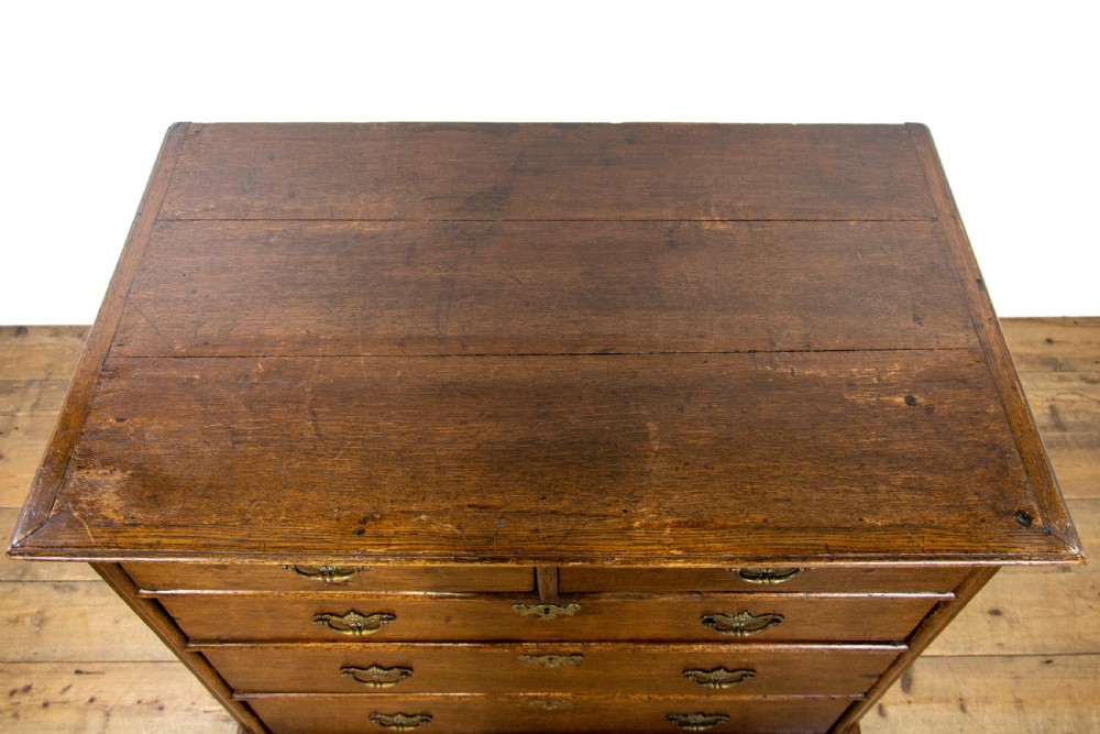 18th Century Antique Oak Chest of Drawers View V