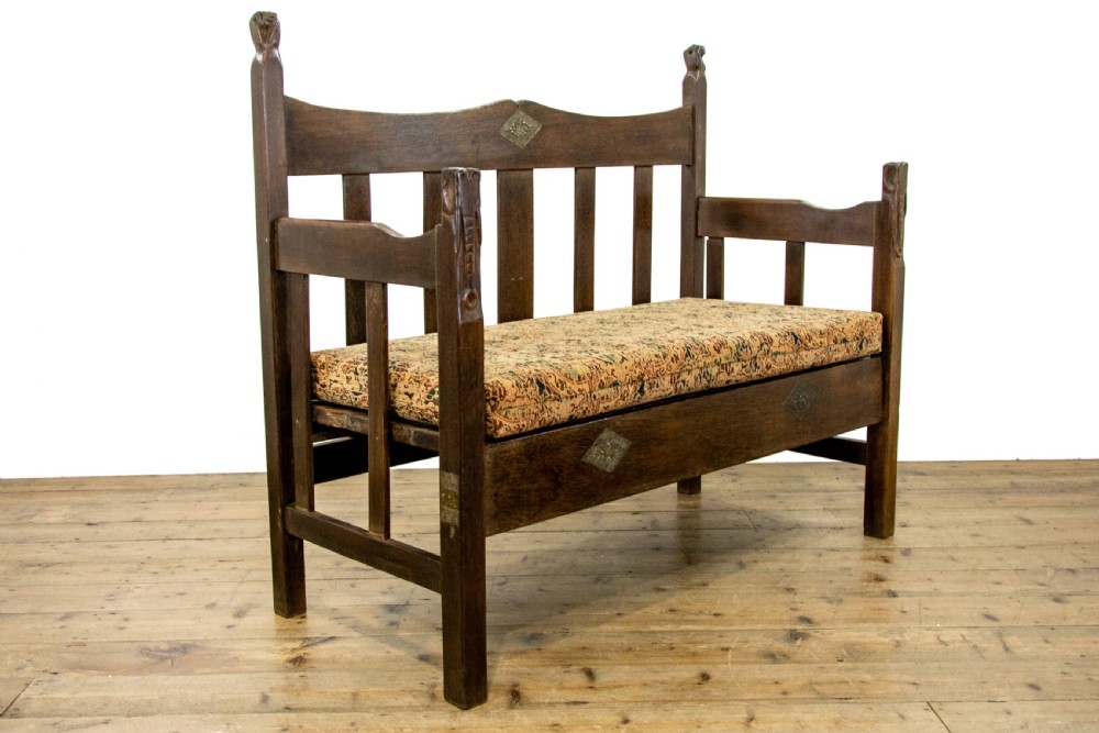 West African Antique Bench View II