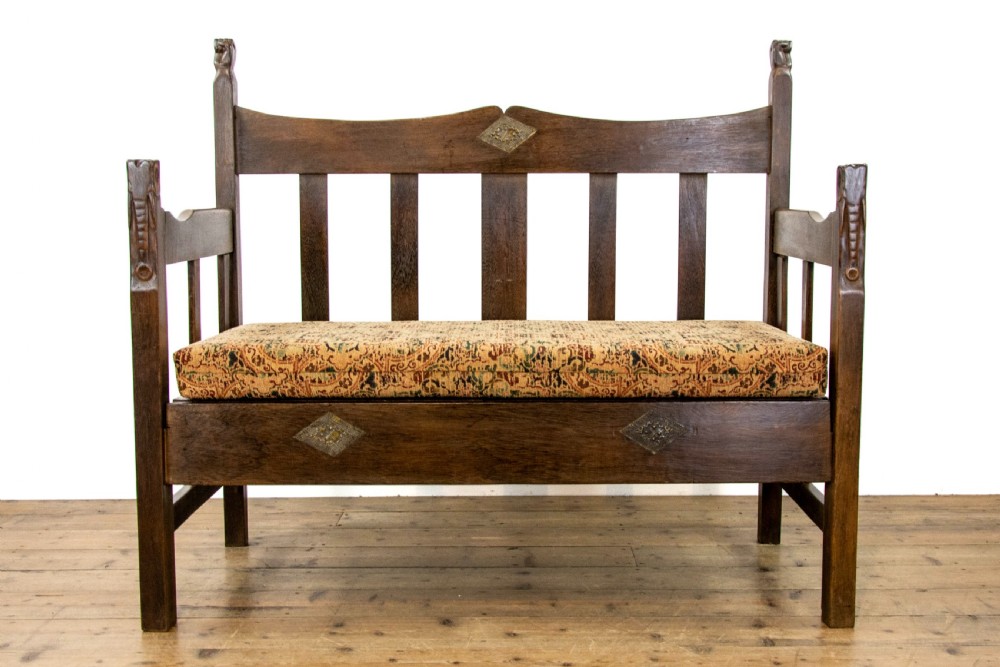 West African Antique Bench View V