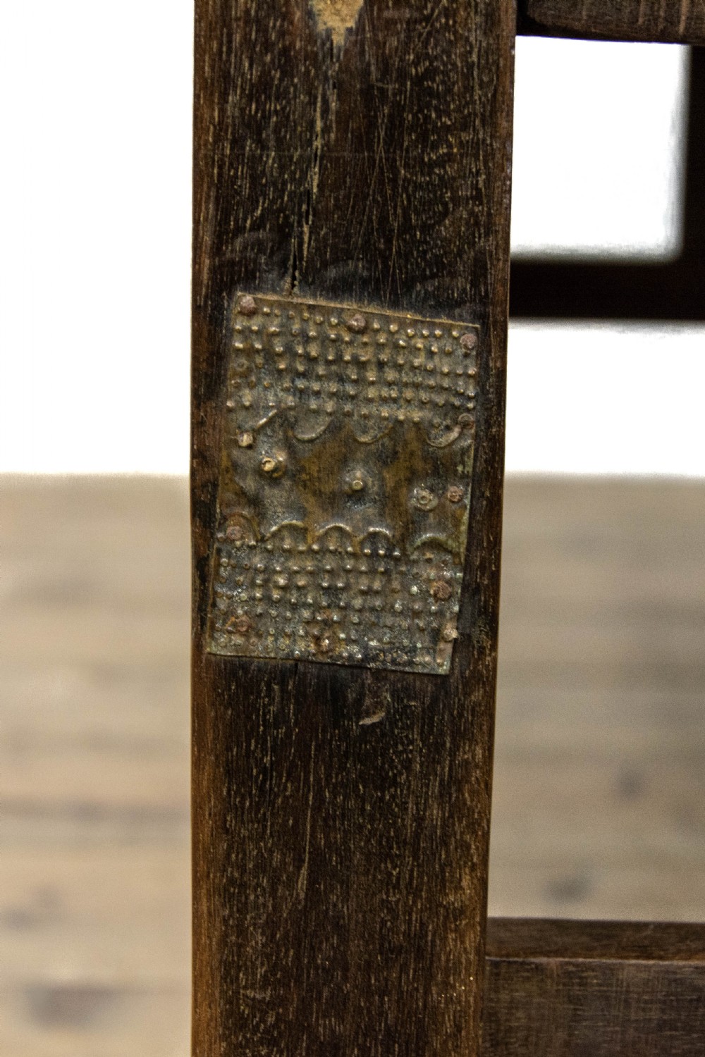 West African Antique Bench View IX