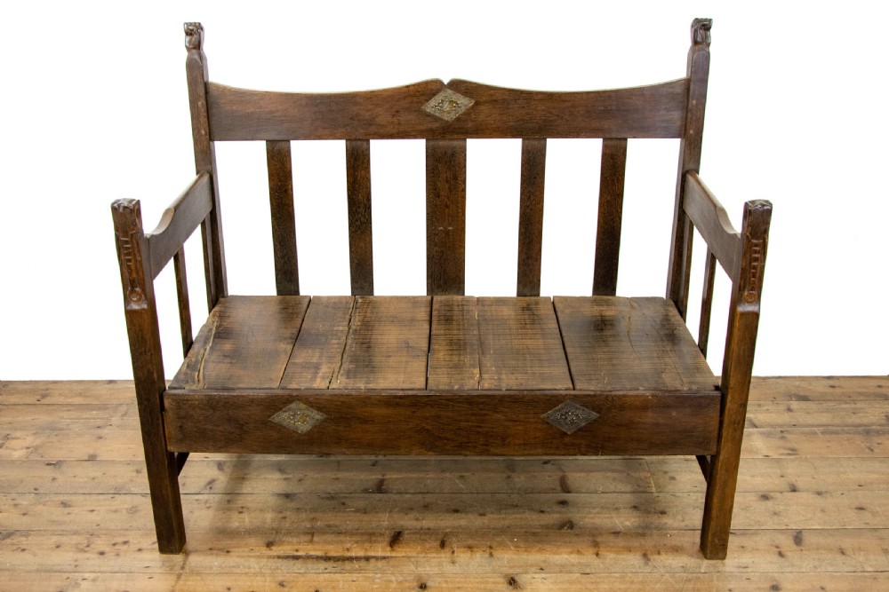 West African Antique Bench View XI