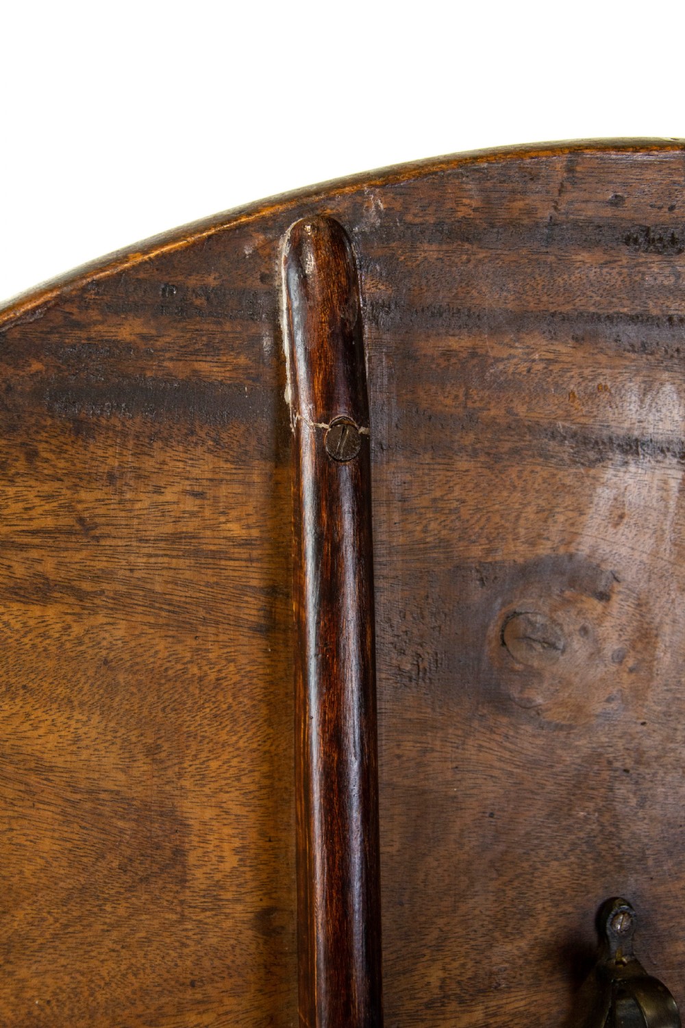 Antique Georgian Mahogany Tilt Top Table View XII