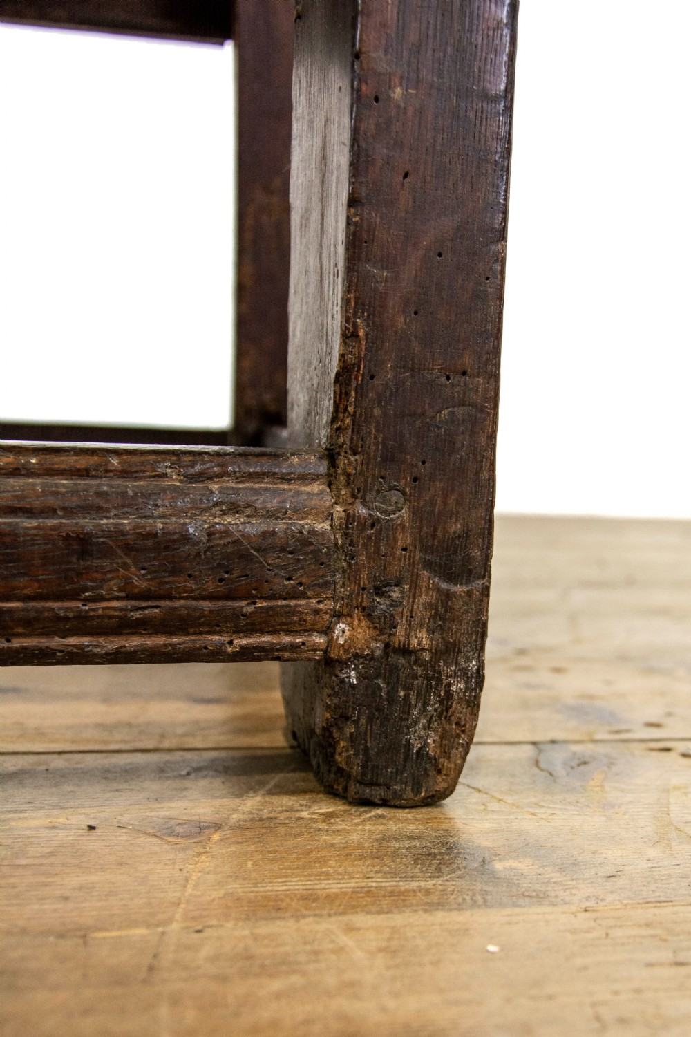 Antique Carved Oak Wainscot Chair View VII