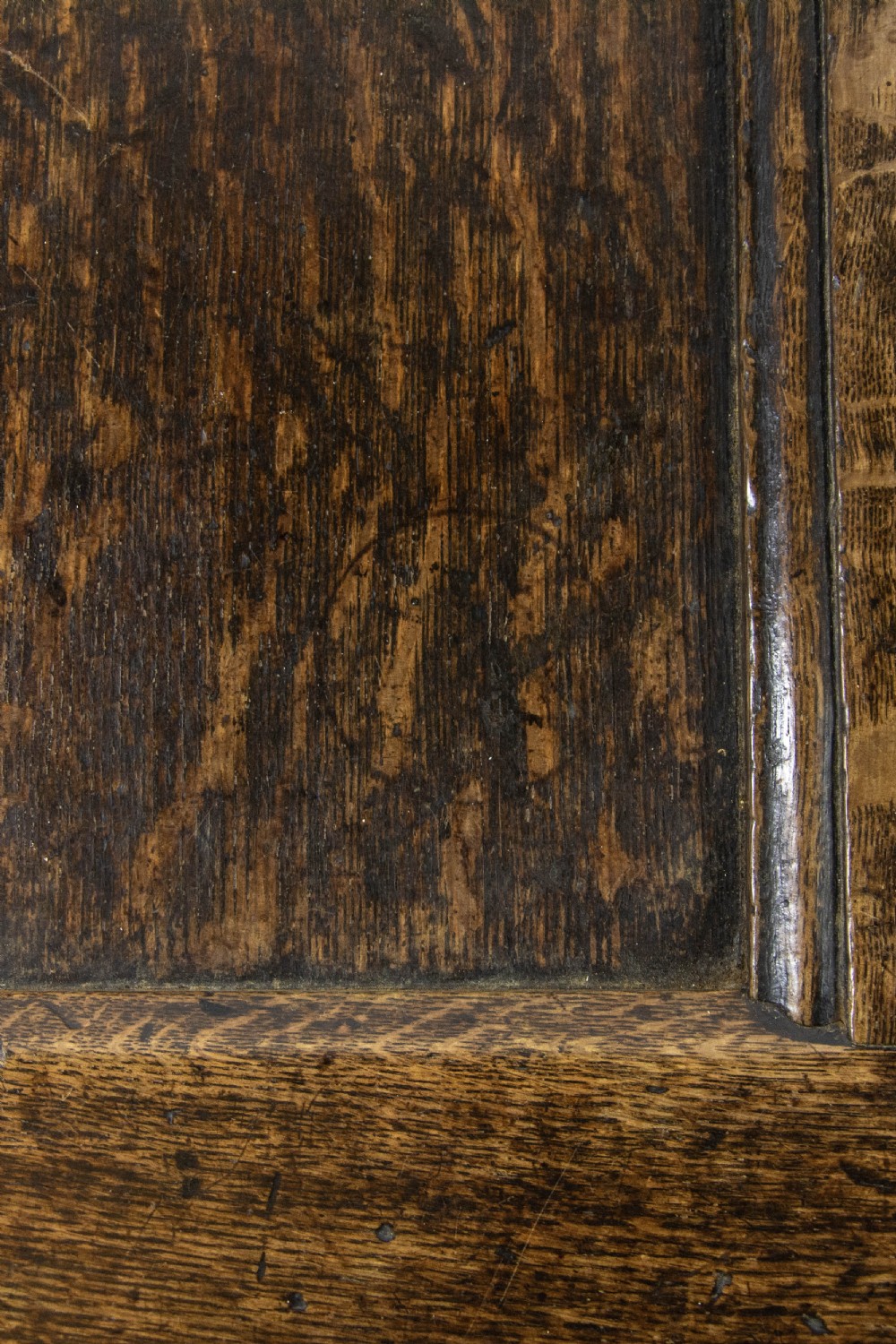 17th Century Antique Oak Coffer View VI