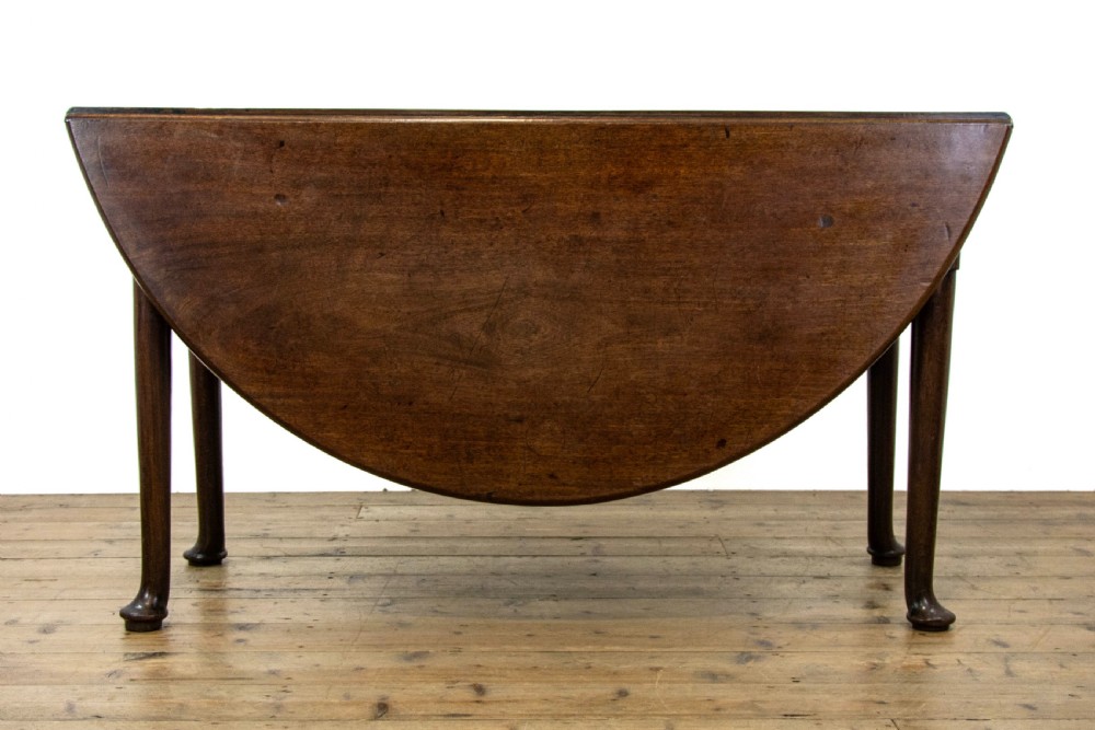 Antique Mahogany Drop Leaf Dining Table View III