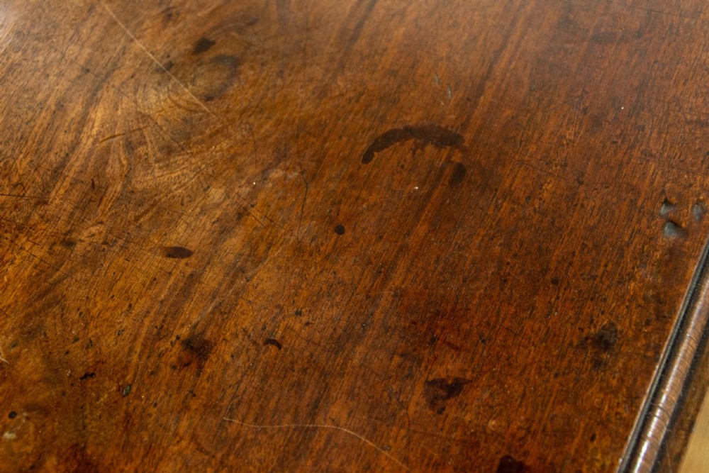 Antique Mahogany Drop Leaf Dining Table View VII