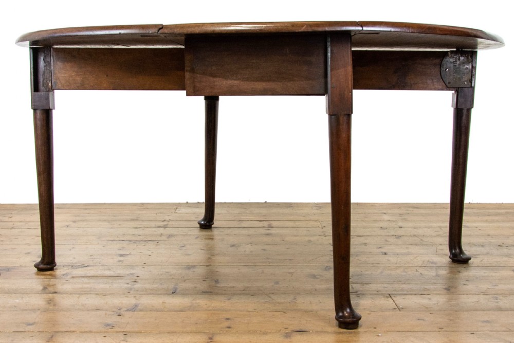 Antique Mahogany Drop Leaf Dining Table View IX