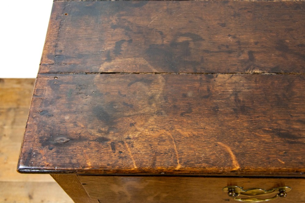 Antique Oak Dresser Base Sideboard View V