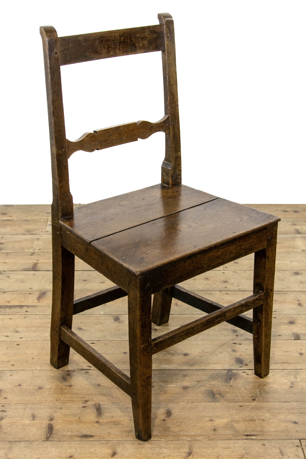 Pair of Antique Welsh Oak Farmhouse Chairs View III