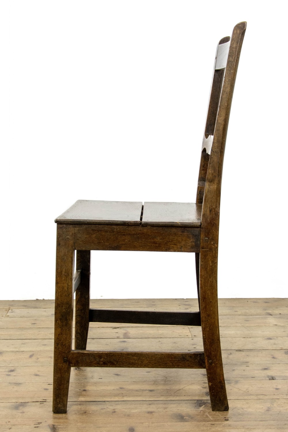 Pair of Antique Welsh Oak Farmhouse Chairs View V