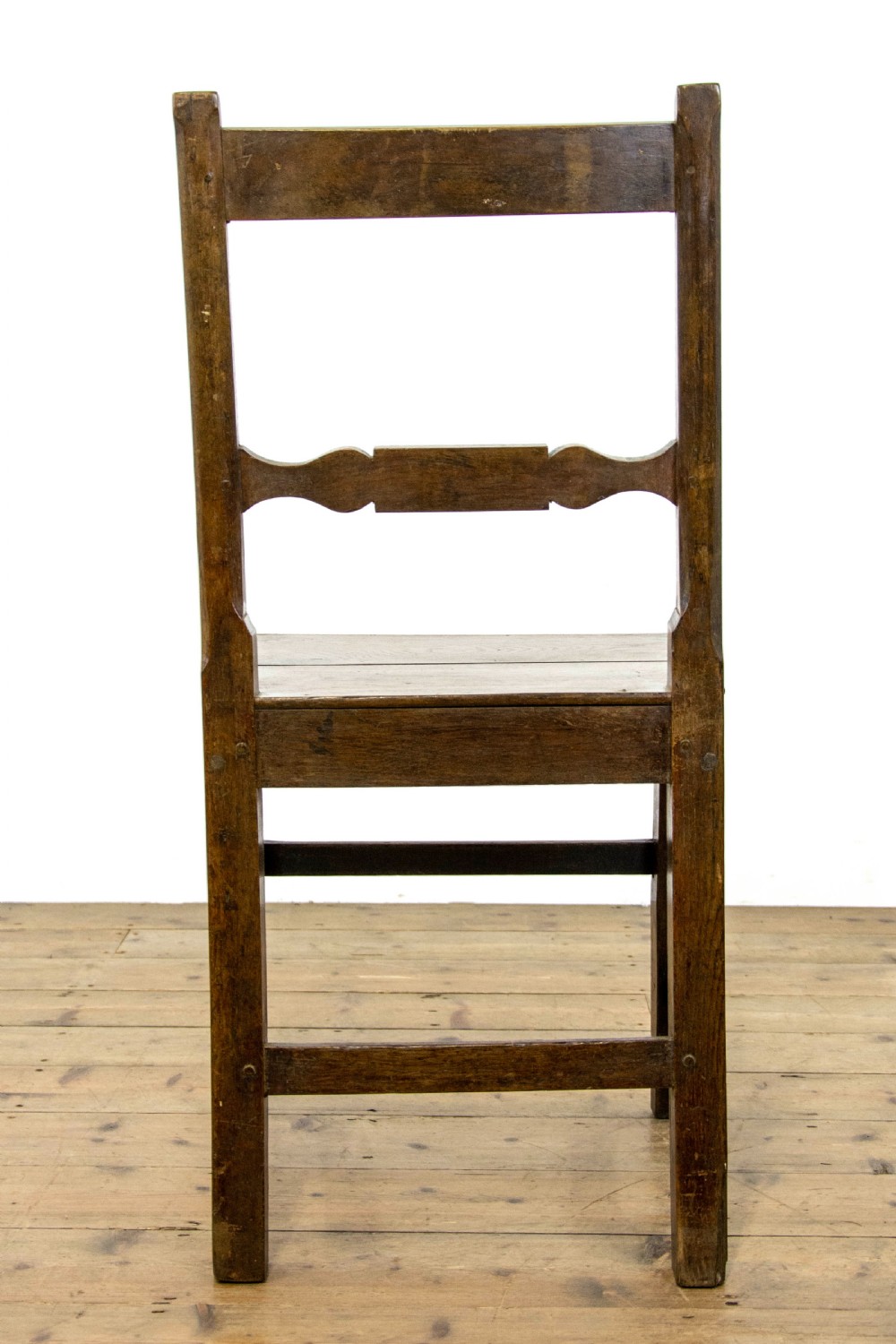Pair of Antique Welsh Oak Farmhouse Chairs View VI
