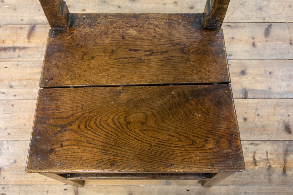 Pair of Antique Welsh Oak Farmhouse Chairs View VII