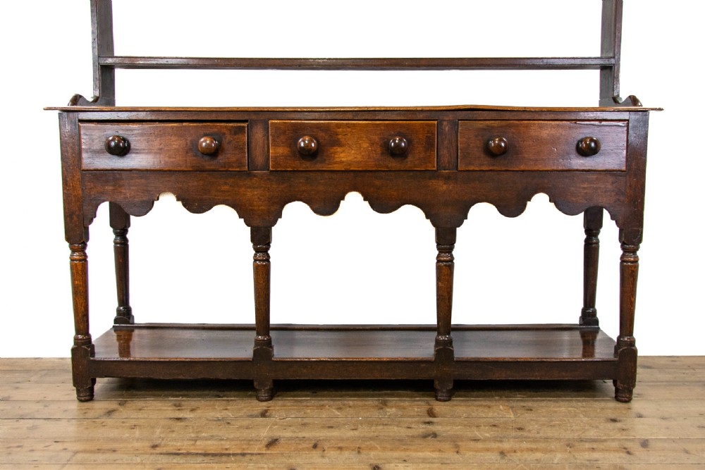 Early 19th Century Antique Welsh Oak Dresser View II